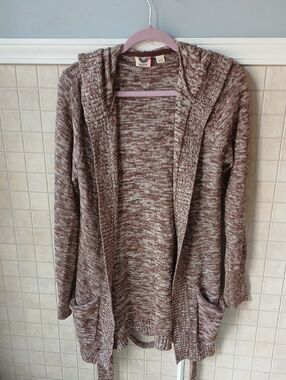 Roxy Hooded Long Sweater